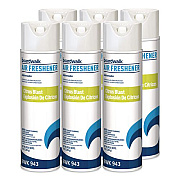 Aerosol Air Freshener, Citrus, 10 oz Aerosol Spray, 6/Carton (943)