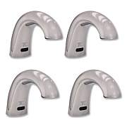 Rubbermaid Commercial One Shot Soap Dispenser - Touch Free, Foam, 800 mL/1,600 mL, 11 x 14 x 3.5, Chrome, 4/Carton (1938171CT)