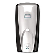 Rubbermaid Commercial AutoFoam Touch-Free Dispenser, 1,100 mL, 5.2 x 5.25 x 10.9, Black/Chrome (750411)