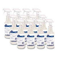 Diversey Virex TB Disinfectant Cleaner, Lemon Scent, Liquid, 32 oz Bottle, 12/Carton (04743)