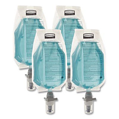 Rubbermaid Commercial Autofoam Hand Soap Refill, Lotion Soap with Moisturizer, Light Citrus Scent, 1,100 mL, 4/Carton (750112)