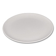 Epicure Melamine Dinner Plate, 8" dia, White, 48/Carton (4380302CT)