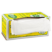 Warp's INDUSTRIAL STRENGTH FLEX-O-BAGS TRASH CAN LINERS, 13 GAL, 1.25 MIL, 24" X 30", WHITE (FB13150)