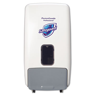 Safeguard Professional Foam Hand Soap Dispenser, 1.2 L, White/Gray (47436)