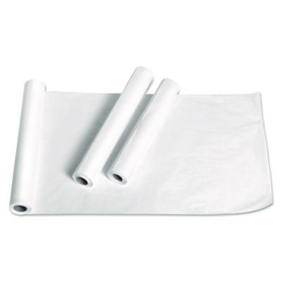 Medline Exam Table Paper, Deluxe Crepe, 18" x 125 ft, White, 12/Carton (NON24324)