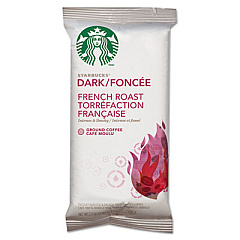 Starbucks Coffee, French Roast, 2.5oz Bag, 18 Bags/box (11018194)
