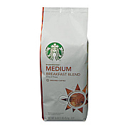 Starbucks Coffee, Breakfast Blend, Ground, 1lb Bag (11018185)