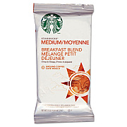 Starbucks Coffee, Breakfast Blend, 2 1/2 Packet, 18/box (11018193)