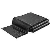FlexSol LOW DENSITY ECONOMY ECOSAC, 45 GAL, 1.5 MIL, 40" X 48", BLACK, 100/CARTON (ECO48XH)