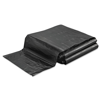 FlexSol LOW DENSITY ECONOMY ECOSAC, 45 GAL, 1.5 MIL, 40" X 48", BLACK, 100/CARTON (ECO48XH)