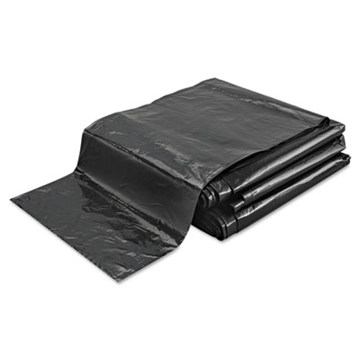 FlexSol Low Density Economy Ecosac, 56 gal, 1.16 mil, 43" x 48", Black, 100/Carton (ECO47XH)
