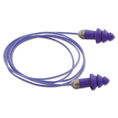 Moldex Rockets Reusable Earplugs, Corded, 27NRR, Box (6415)