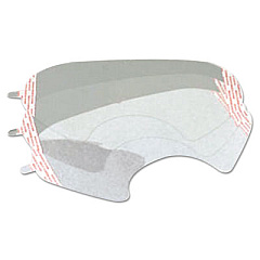 3M 6000 Series Full-Facepiece Respirator-Mask Faceshield Cover, Clear (6885)