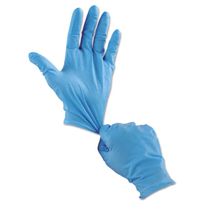 MCR Safety Nitri-Shield Disposable Nitrile Gloves, Blue, X-Large, 50/box (6025XL)