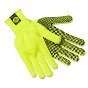 MCR Safety PVC Dotted Kevlar Gloves, Large, Yellow/Black, 12 Pairs (9366L)