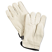 MCR Safety Premium Grade Leather Insulated Driver Gloves, Fleece Lining, Gunn Cut, Straight Thumb, X-Large, Cream, 12 Pairs (3250XL)