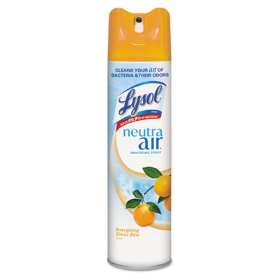 LYSOL Neutra Air SANITIZING SPRAY, SANITIZING SPRAY, CITRUS, AEROSOL, 10 OZ, 12/CARTON (76940CT)