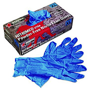 MCR Safety Nitri-Med Disposable Nitrile Gloves, Powder-Free, X-Large, 6 mil, Blue, 100/Box (6012XL)