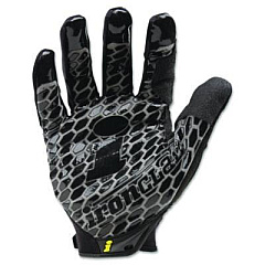 Ironclad Box Handler Gloves, EN388: 3131, 9" Long, X-Large, Black, Pair (BHG05XL)