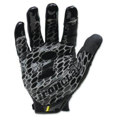 Ironclad Box Handler Gloves, EN388: 3131, 9" Long, X-Large, Black, Pair (BHG05XL)