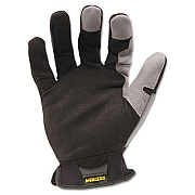 Ironclad Workforce Gloves, EN388: 3121, Large, Gray/Black, Pair (WFG04L)