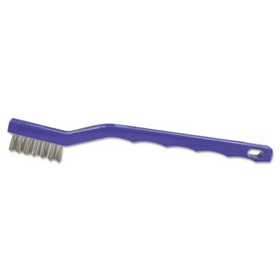 Weiler Bh-37-Ss Small Hand Scratch Brush, .006, 3 X 7, Plastic Handle (44075)