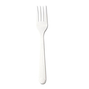 GEN Heavyweight Cutlery, Forks, Polypropylene, White, 1000/Carton (GENHYWFK)