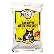 Pet's Pal Traditional Clay Kitty Litter, 100% Natural, Gray (7001011)