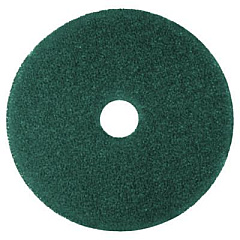 3M Low-Speed High Productivity Floor Pads 5300, 15" Diameter, Blue, 5/Carton (08408)