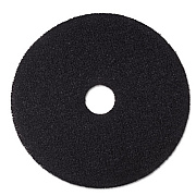3M Low-Speed Stripper Floor Pad 7200, 24" Diameter, Black, 5/carton (08386)