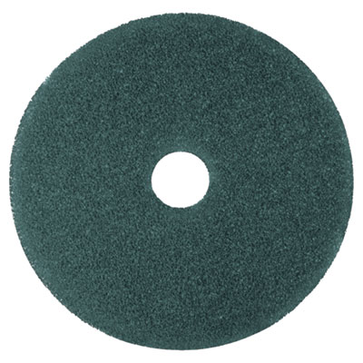 3M Low-Speed High Productivity Floor Pads 5300, 16" Diameter, Blue, 5/Carton (08409)