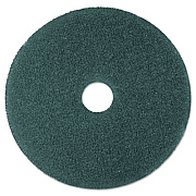 3M Low-Speed High Productivity Floor Pads 5300, 19" Diameter, Blue, 5/Carton (08412)
