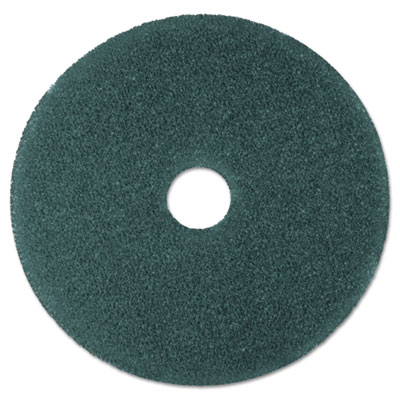 3M Low-Speed High Productivity Floor Pads 5300, 19" Diameter, Blue, 5/Carton (08412)