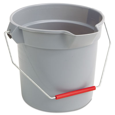 Rubbermaid Commercial 2963GRAY Brute Round Bucket 2963-GRAY