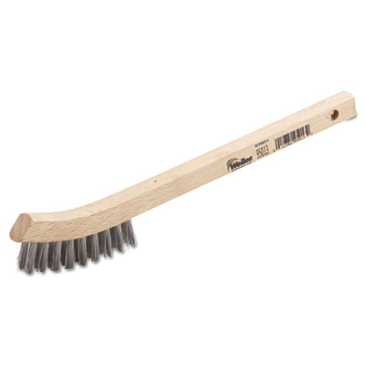 Weiler Sa-29-Ss Small Hand Wire Scratch Brush, .006 (95013)