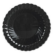 WNA Classicware Plastic Bowls, 10 oz, Black, 180/Carton (CWB10180BK)