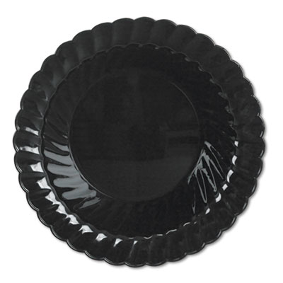 WNA Classicware Plastic Bowls, 10 oz, Black, 180/Carton (CWB10180BK)