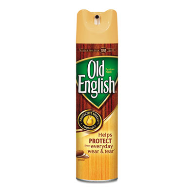 OLD ENGLISH Furniture Polish, Almond Scent, 12.5 oz Aerosol Spray (77677)
