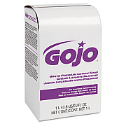 GOJO WHITE PREMIUM LOTION SOAP, SPRING RAIN SCENT, NXT 1,000 ML REFILL, 8/CARTON (2104)