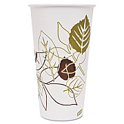 Dixie Pathways Polycoated Paper Cold Cups, 32 Ounces, 600/carton (328PPATH)