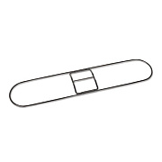 Boardwalk Clip-On Dust Mop Frame, 48w x 3 1/4d (UNS1248)
