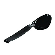 WNA Caterline Plastic Serving Spoons, 9", Black, 144/Carton (A7SPBL)