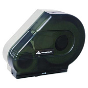 Georgia Pacific Professional Jumbo Jr. Bathroom Tissue Dispenser with Stub Roll and Mandrel, 6.38 x 16.88 x 14.13, Translucent Smoke, 4/Carton (58150CT)