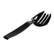 WNA Caterline Plastic Serving Forks, 9", Black, 144/Carton (A7FKBL)