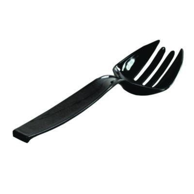 WNA Caterline Plastic Serving Forks, 9", Black, 144/Carton (A7FKBL)