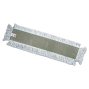 Rubbermaid Commercial Dust Mop Heads, Blended, White, 36 x 5, Cut-End, Blended Yarn, 12/Carton (L15512WHI)
