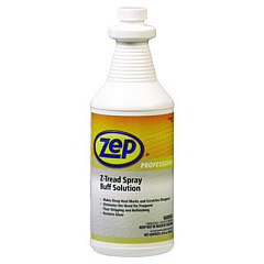 Zep Professional Z-Tread Buff-Solution Spray, Neutral, 1 qt Bottle (1041424)
