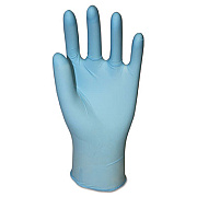 Impact PRO-GUARD DISPOSABLE POWDER-FREE GENERAL-PURPOSE NITRILE GLOVES, BLUE, LARGE, 100/BOX, 10 BOXES/CARTON (8644L)