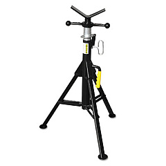 Sumner STANDARD HI FOLD A-JACK STAND WITH VEE HEAD, 2,500-LB CAPACITY, BLACK/CHROME (781300)