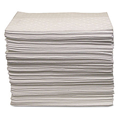 Anchor Brand Oil Only Sorbent Pad 15"x17", Heavy-Weight (ANRABBPO100)